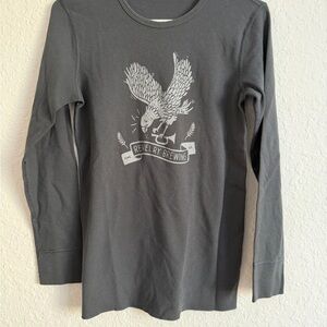 Charcoal Long Sleeve Women's Tee